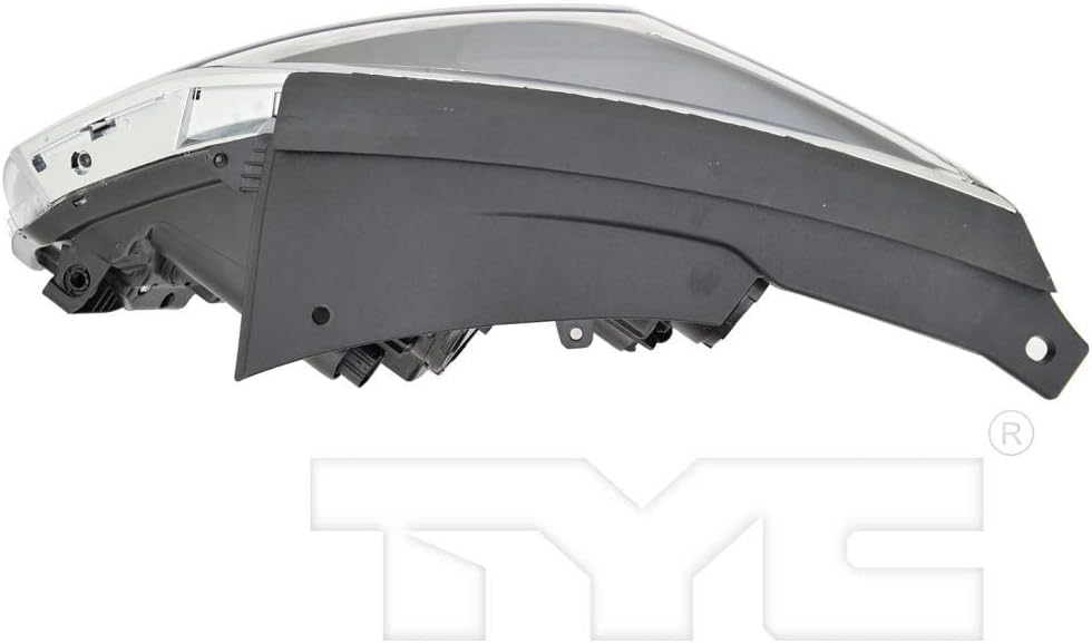 Passenger Side Halogen Headlight with LED Accent J221