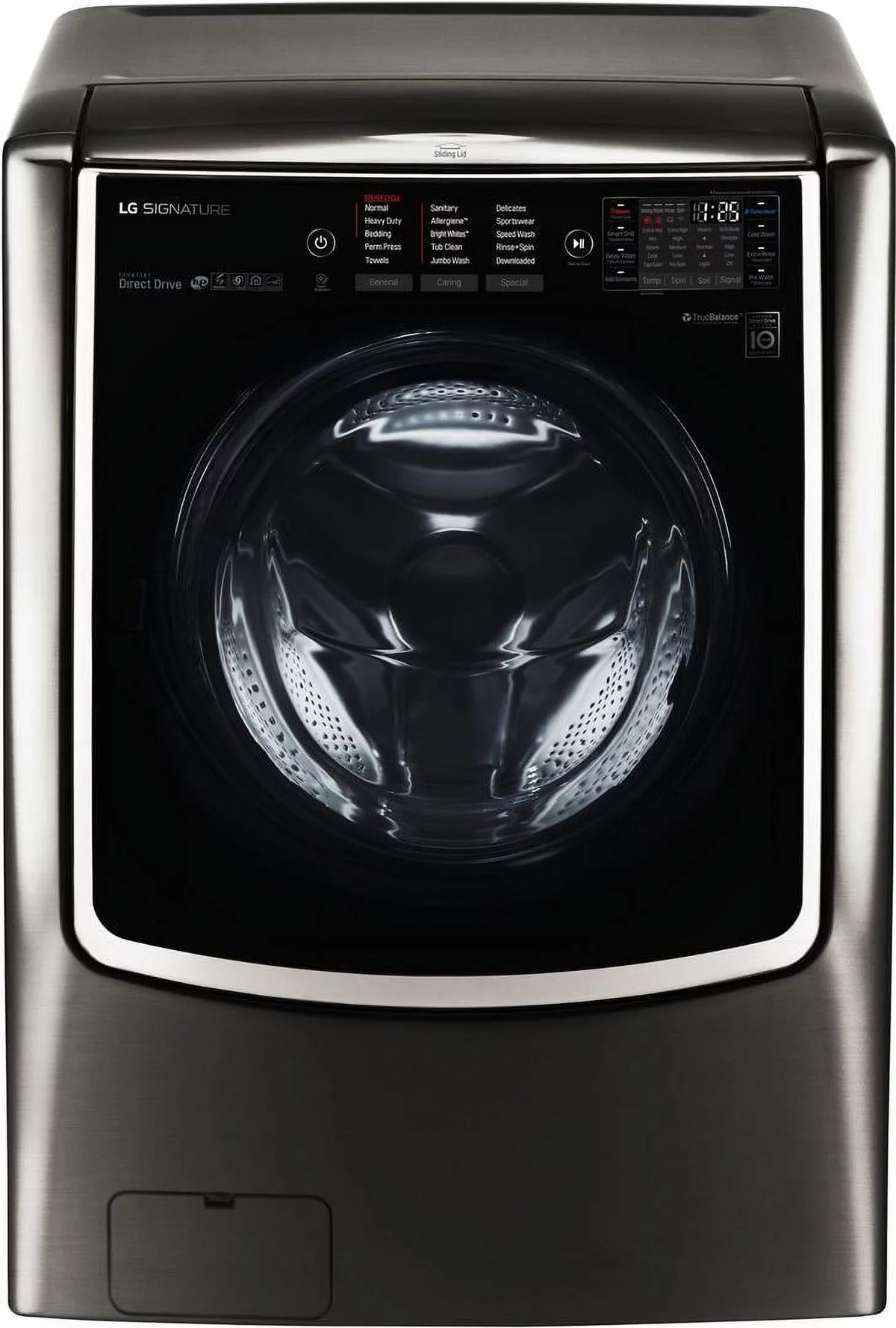 5.8 Cu. Ft. Black Stainless Front Load Washer J960