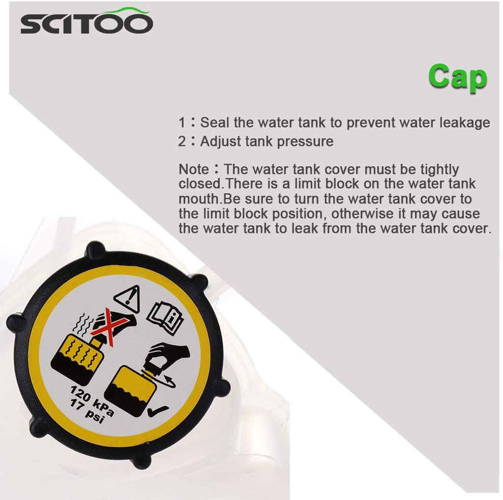 Coolant Reservoir Bottle Overflow Tank J615