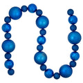 Blue Shatterproof Ball Christmas Garland U6737