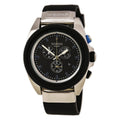 Black Rubber Chronograph Men's Watch V997403