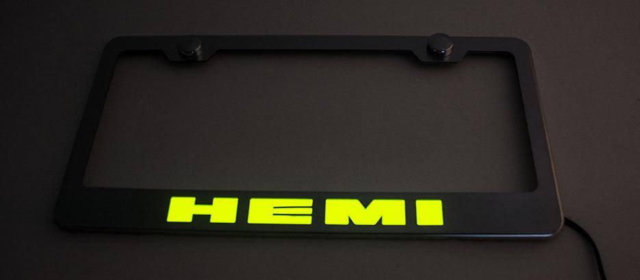 Rear Tag Frame Red T930565