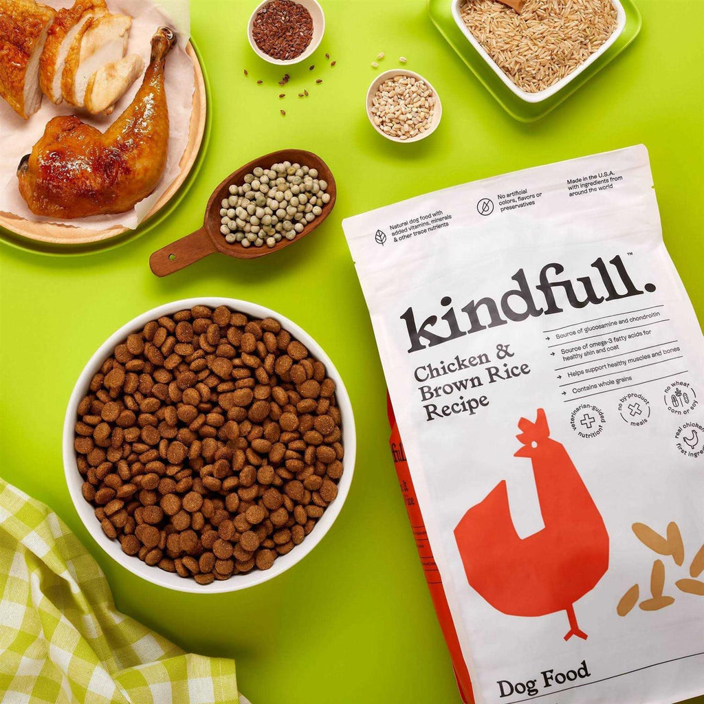 Chicken and Brown Rice Recipe Dry Dog Food F7126