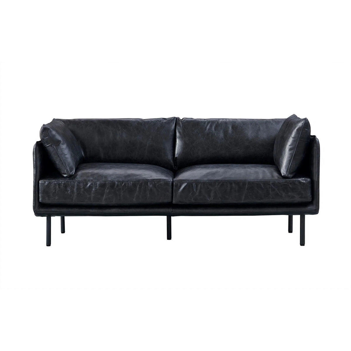 Leather Loveseat L9793