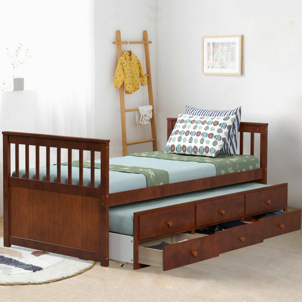 Twin Captain's Bunk Bed U97493