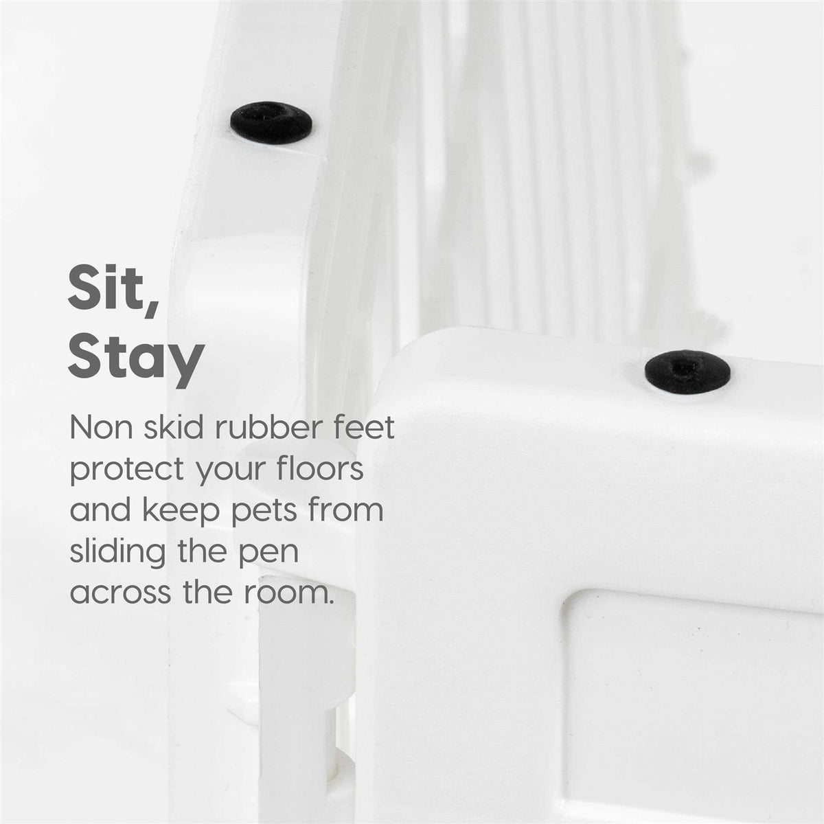 4 Panel Pet Playpen with Door C6691