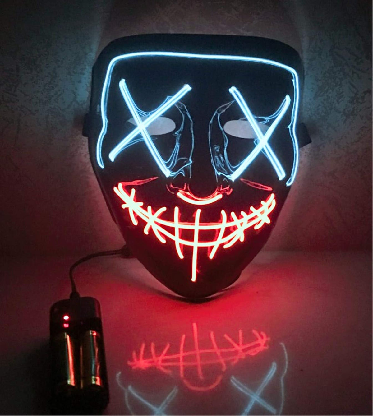 Purple Light Up Mask Pack of 2 T795735