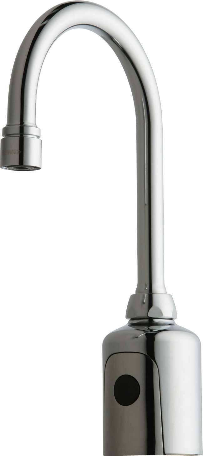 Chrome Electronic Metering Faucet with Infrared Sensor J75141