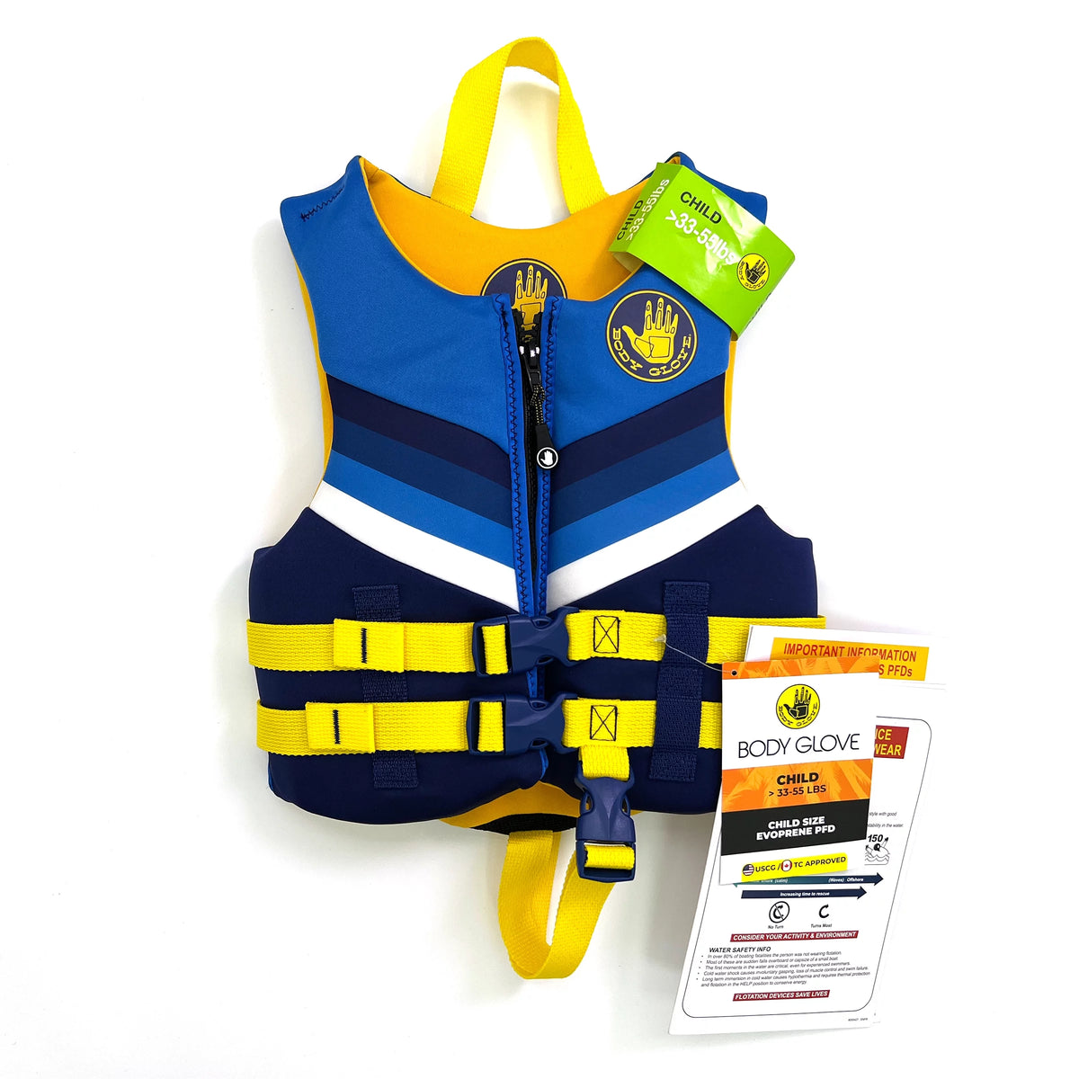 Child Boy Blue Life Jacket Y618826
