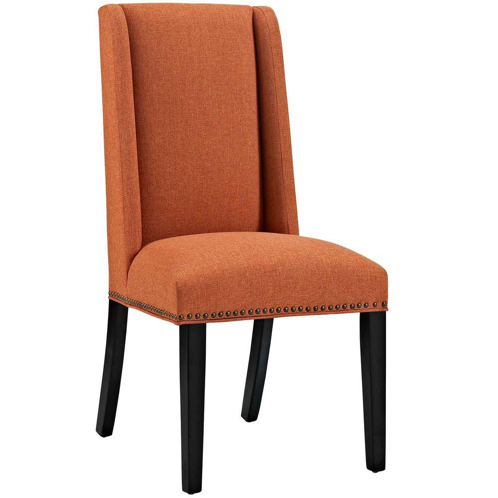 Orange Fabric Dining Chair J32080