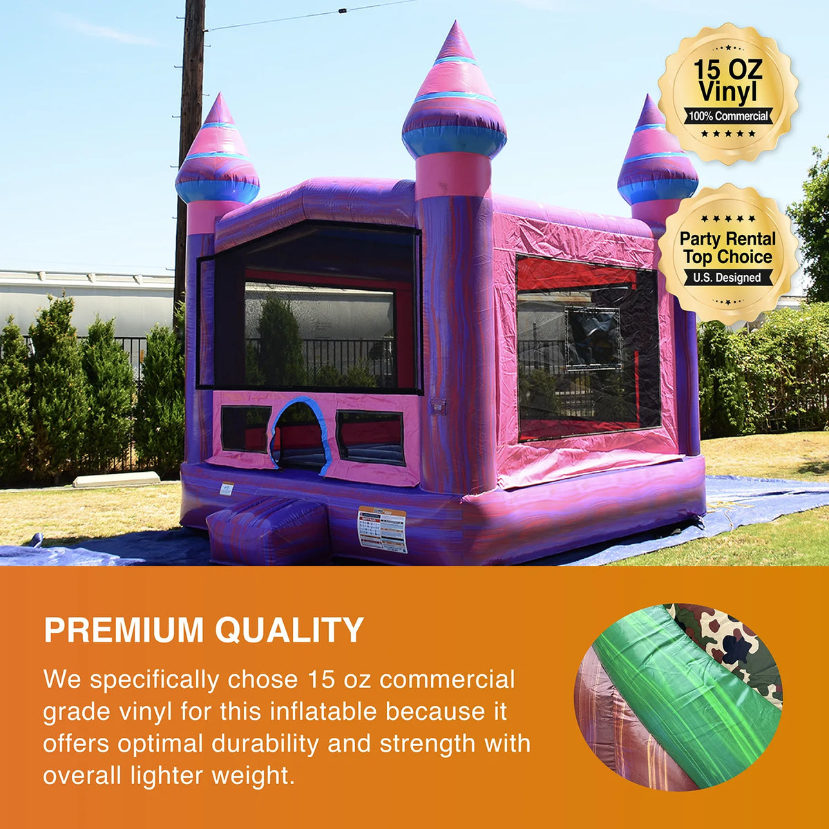 Commercial Grade Bounce House with Blower Z861