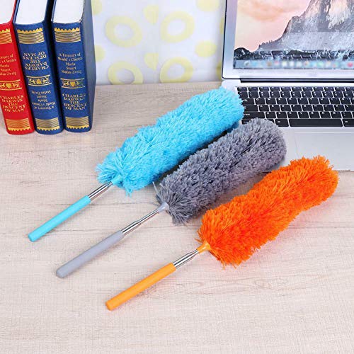 Grey Telescopic Microfiber Duster S61344