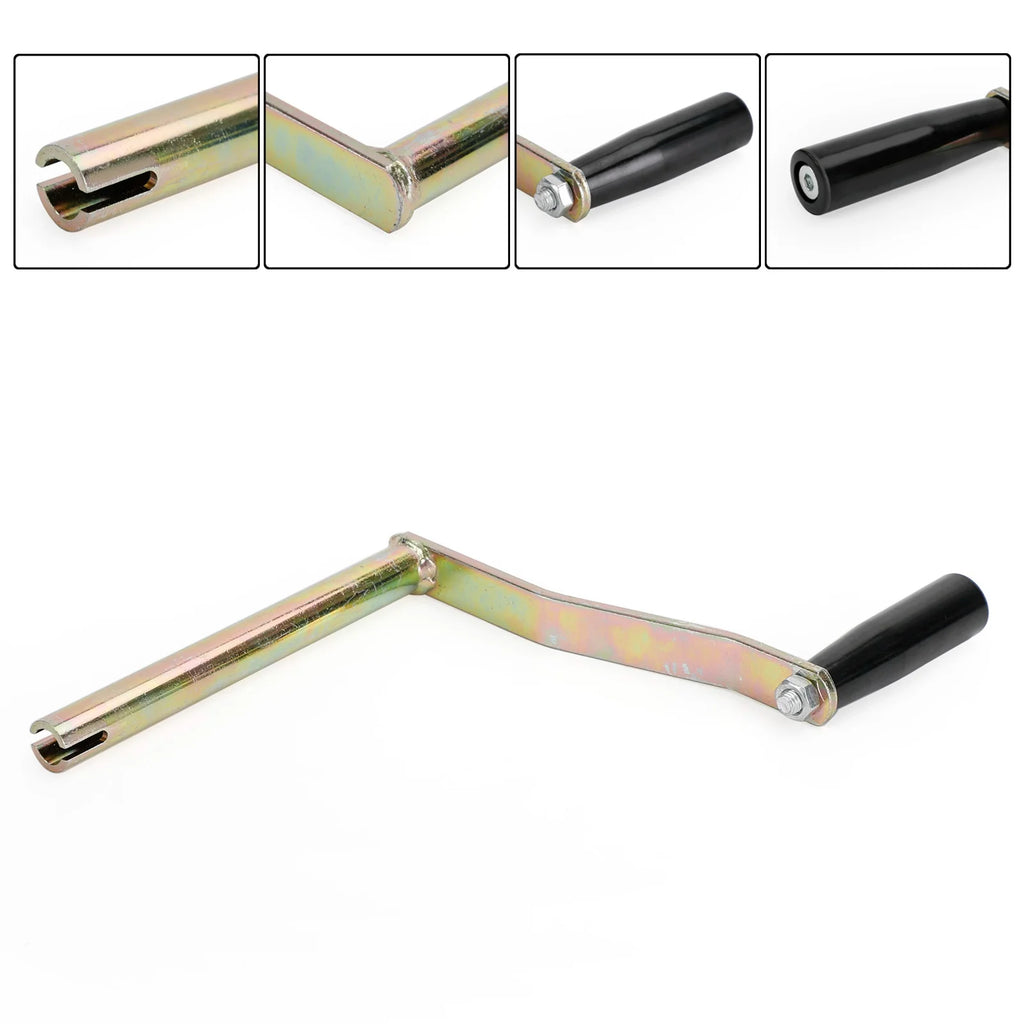 Round Mouth Crank Handle for RV Camper Tent A659