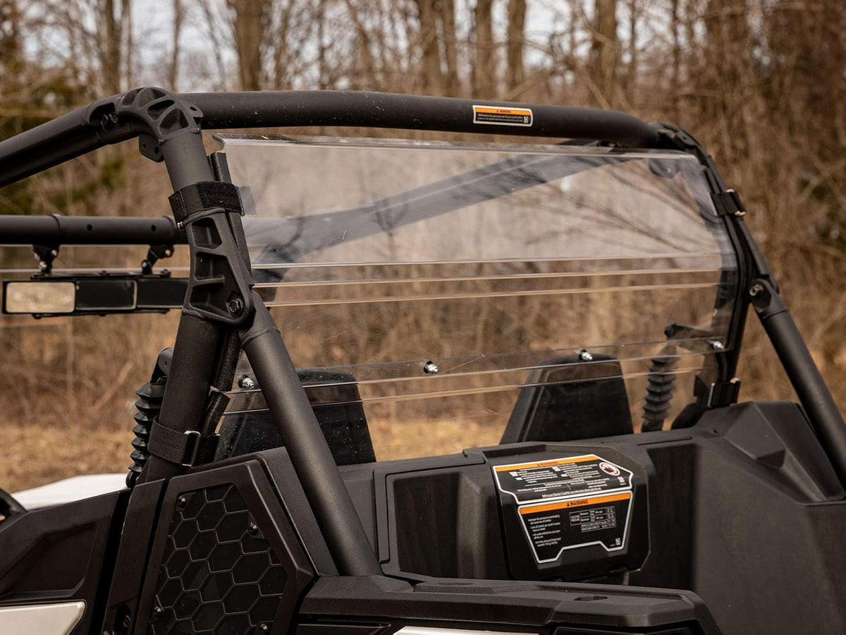 Heavy-Duty Rear Windshield 1/4 Thick Clear Polycarbonate D856