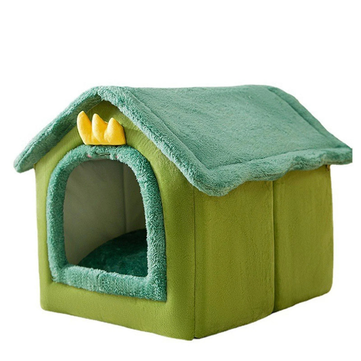 Cats Bed Sleeping House Cave Non Slip Kennel Warm Tent N10506