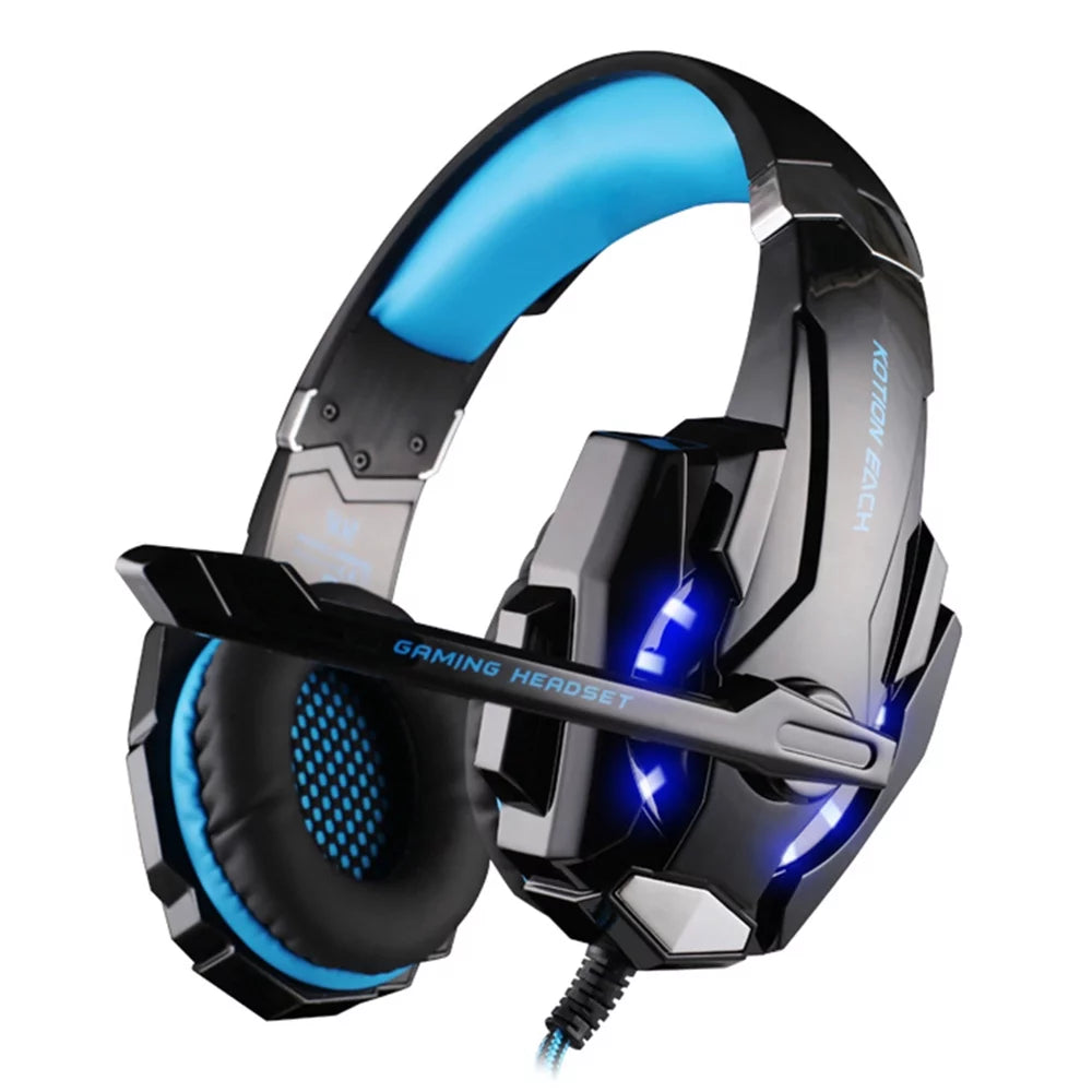 3.5mm Gaming Headphone Over Ear Headset with Mic J29347