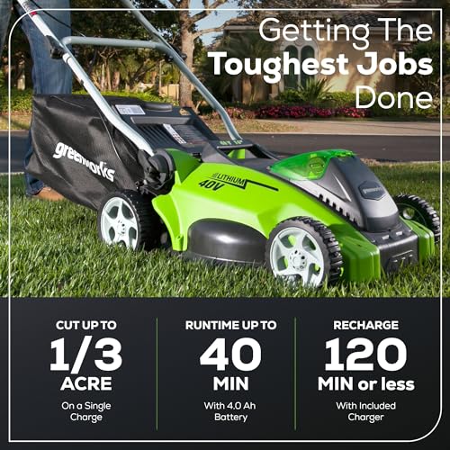 40V 21" Brushless Cordless Self-Propelled Lawn Mower with 5.0Ah Battery and Charger T84728