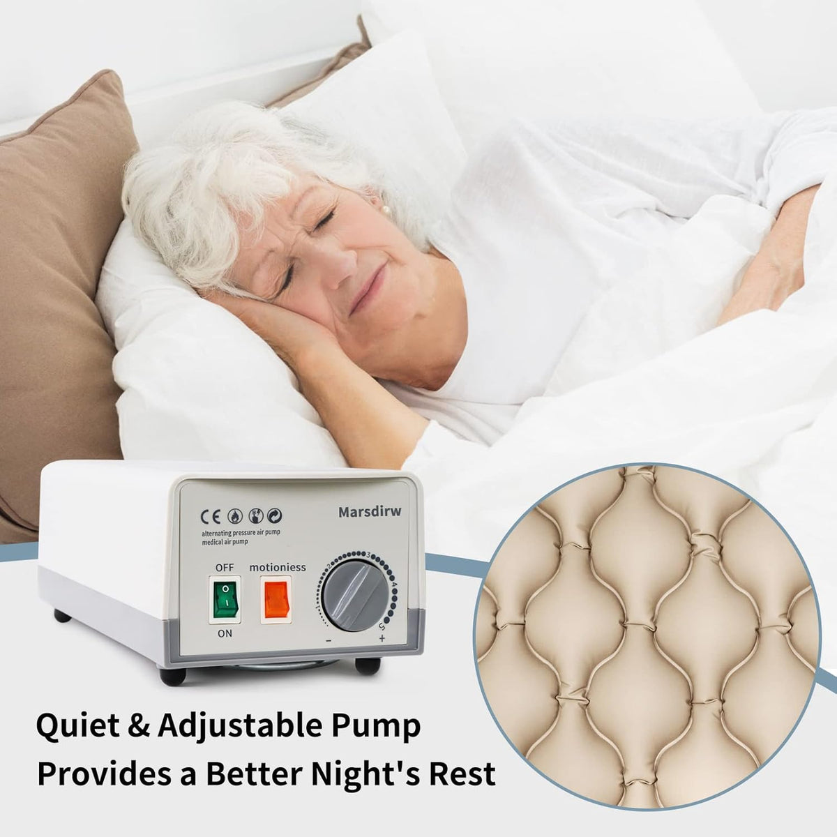 Alternating Pressure Pad Air Mattress for Hospital Bed I8428