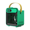Air Conditioner Fan with Phone Holder Mirror 180mL 3 Speeds USB G446471