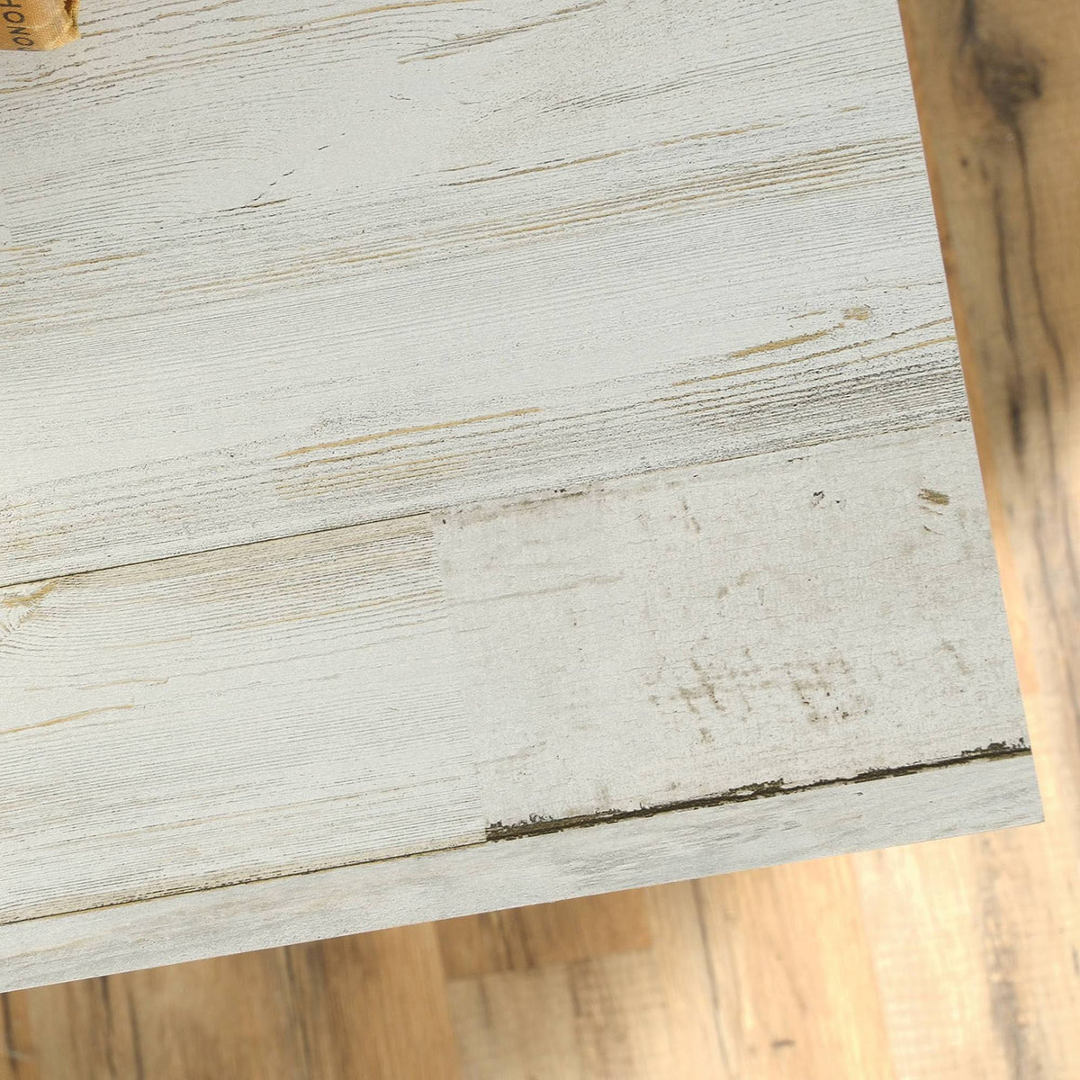 White Plank 3-Drawer Chest W119