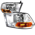 Chrome Crystal Headlights K731122
