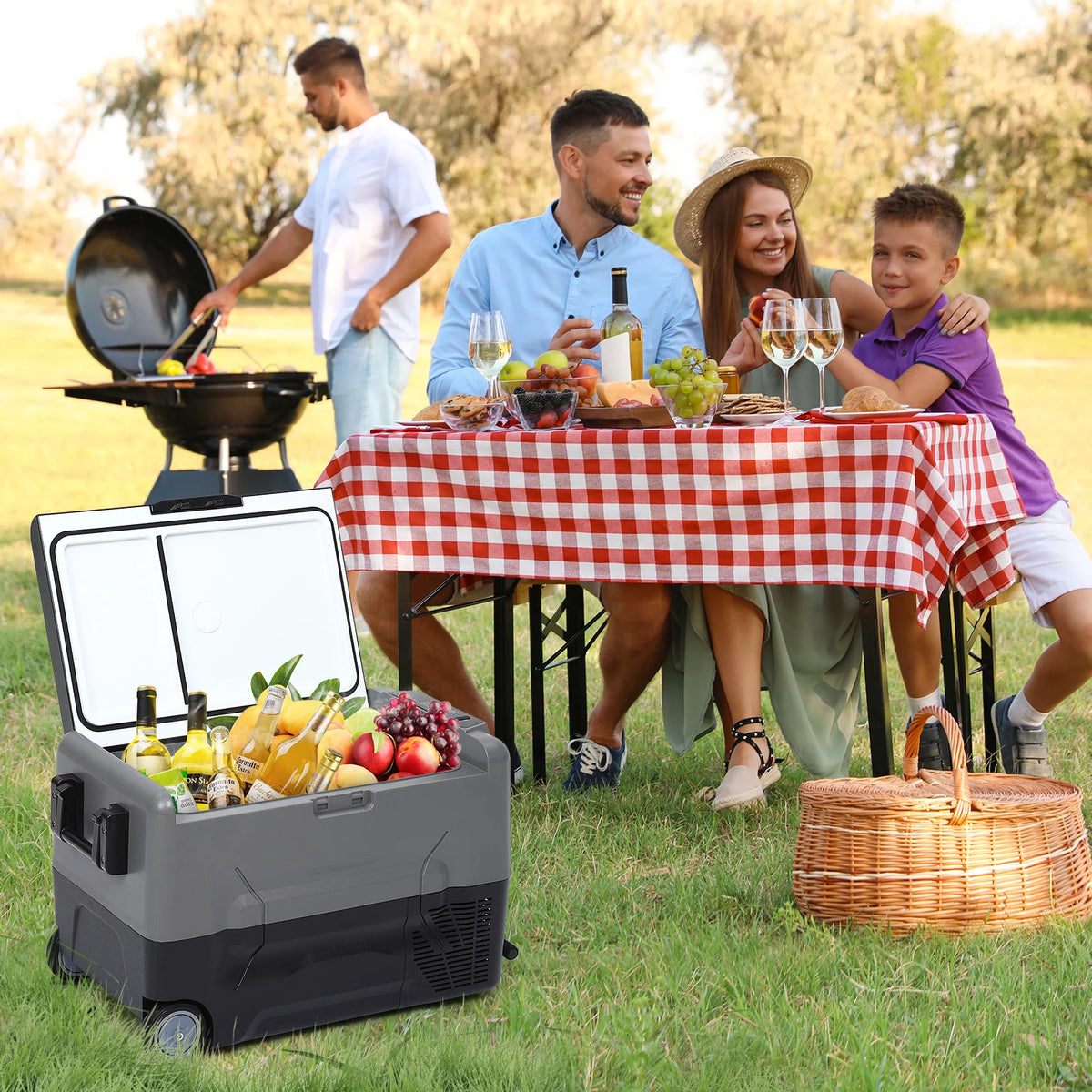37QT Portable Dual Zone Car Refrigerator C967