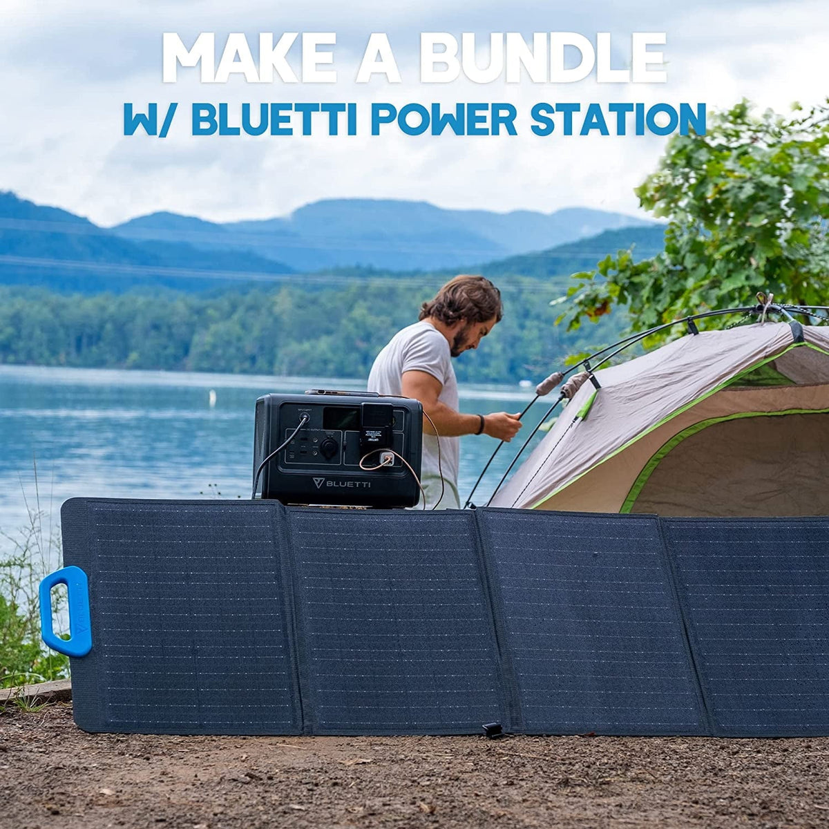 120W Foldable Portable Solar Panel F49073