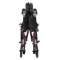 Red Frame Ultra Lightweight Transport Wheelchair W2305