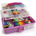 Kids Craft Kit in a Plastic Craft Box Organizer B412961