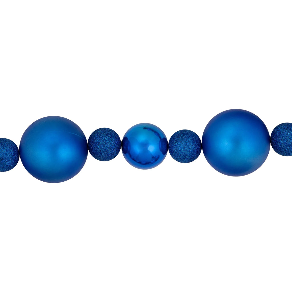 Blue Shatterproof Ball Christmas Garland U6737