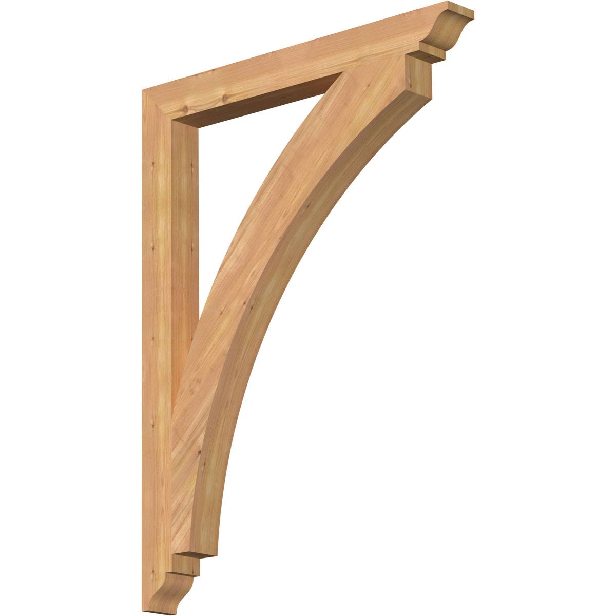 Western Red Cedar Thorton Traditional Smooth Bracket K111