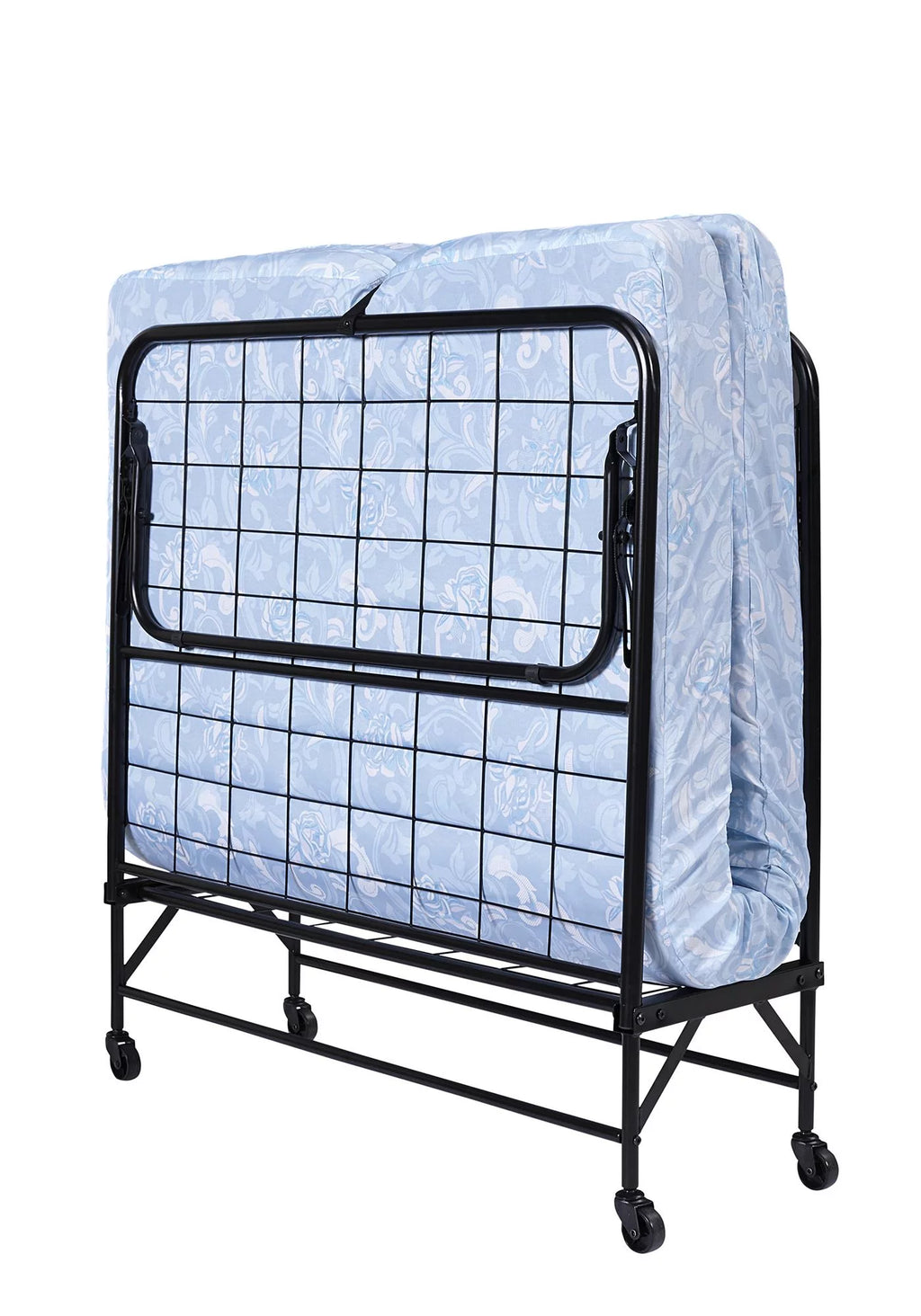 Folding Rollaway Guest Bed with 5 Inch Mattress, Twin B4480