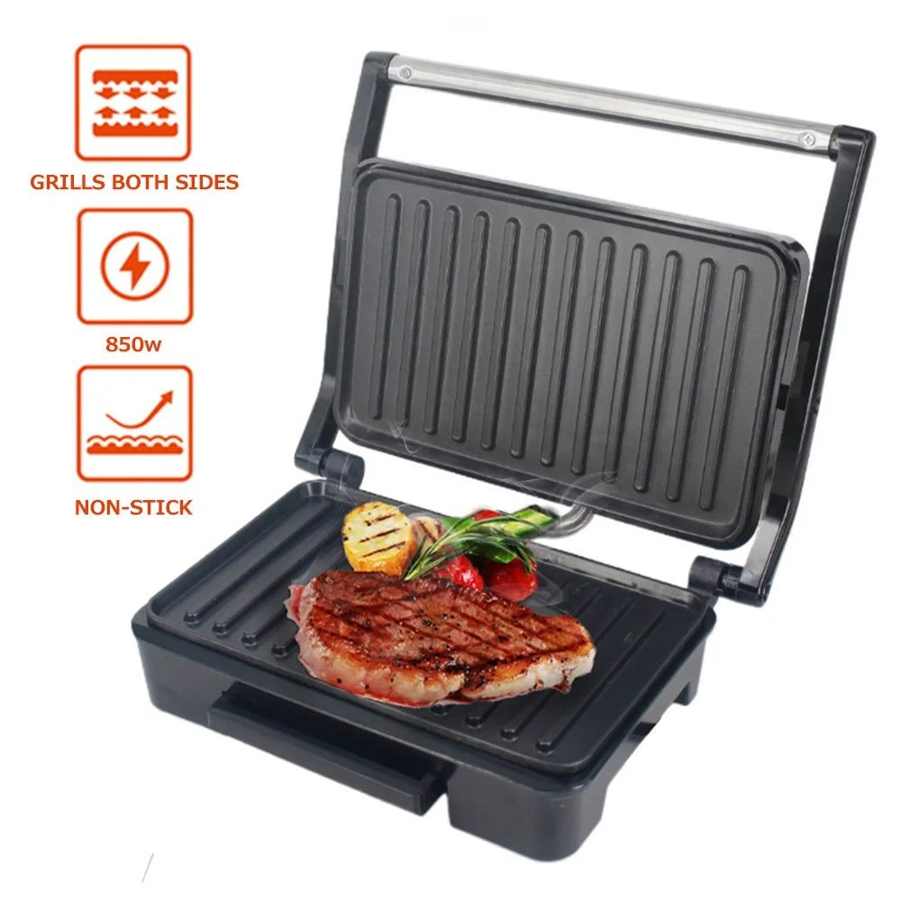 Nonstick Stainless Steel Panini Maker T794533