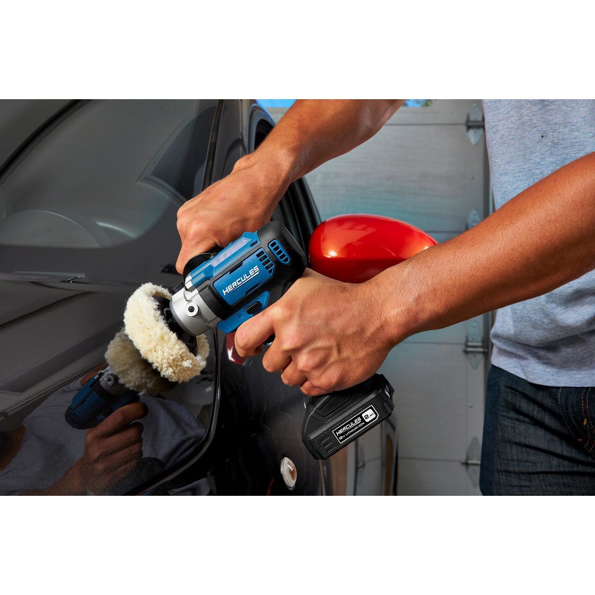 12V Cordless Variable-Speed Polisher/Sander E66895