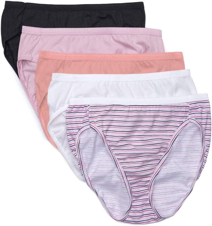12 Pack Cotton Hi-Cut Panty T779