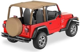 Spice Safari-Style Bikini Top for Jeep Wrangler TJ I663041