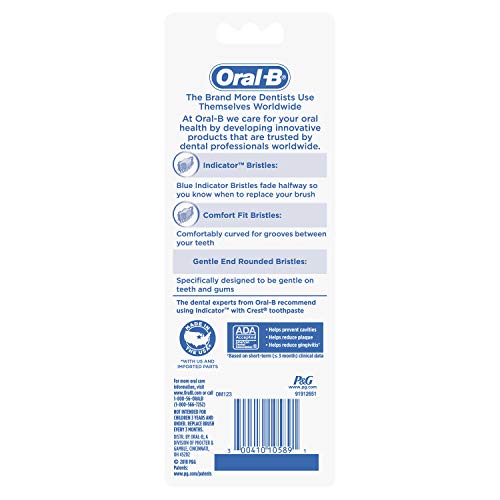 Medium Toothbrushes, 4 Count S707