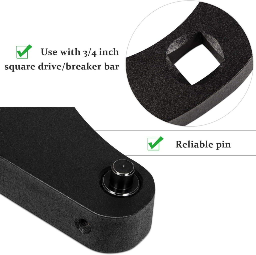 Adjustable Gland Nut Wrench for Hydraulic Cylinders U218