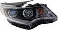 Passenger Side Halogen Headlight with LED Accent J221