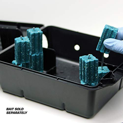 Rodent Station with 4 Bait Securing Rods and 1 Security Key D5011