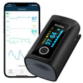 Bluetooth Fingertip Pulse Oximeter with Carry Bag Y161
