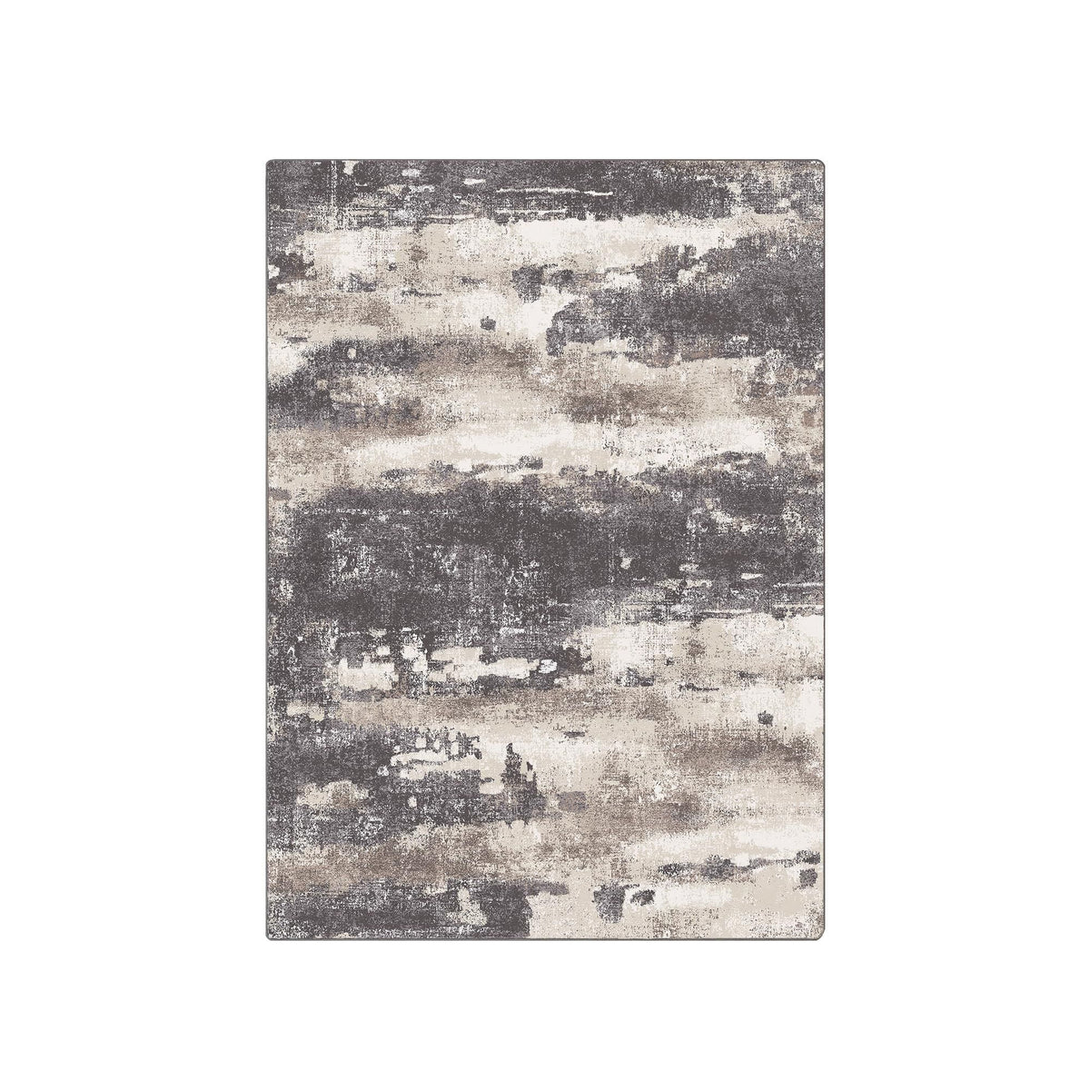 5x7 Abstract Machine Washable Area Rug K579