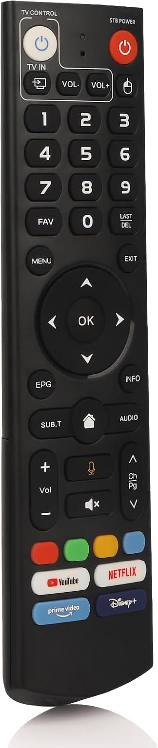 Black Bluetooth Voice Remote Control G1714