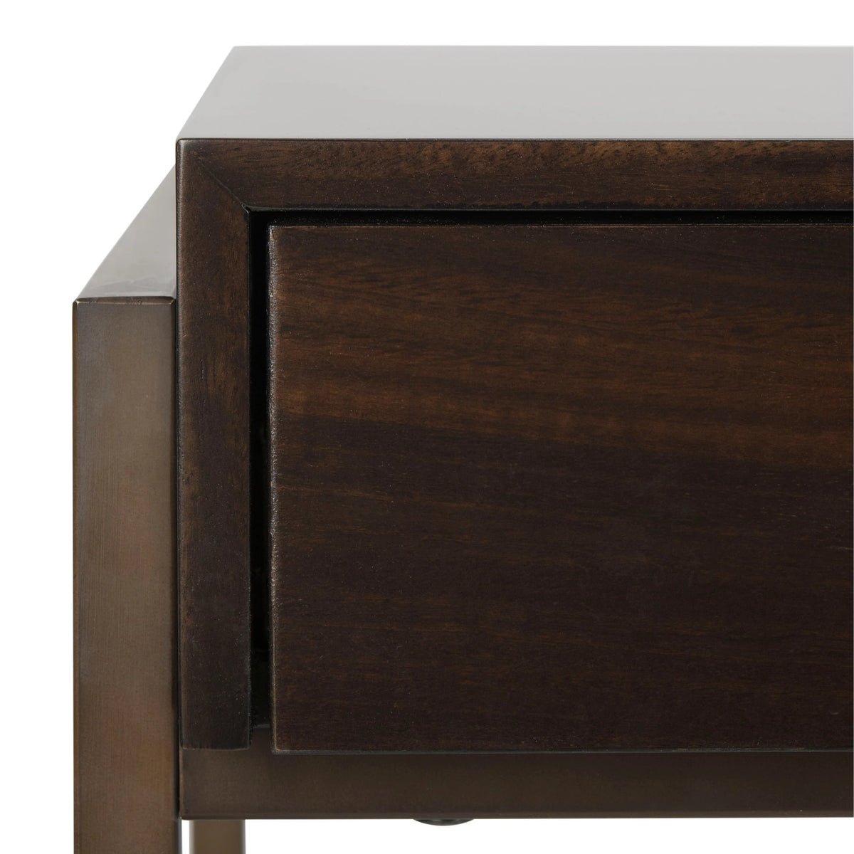 Brown 3 Drawer Writing Desk L4233