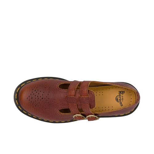 Leather Mary Jane Flat O7308