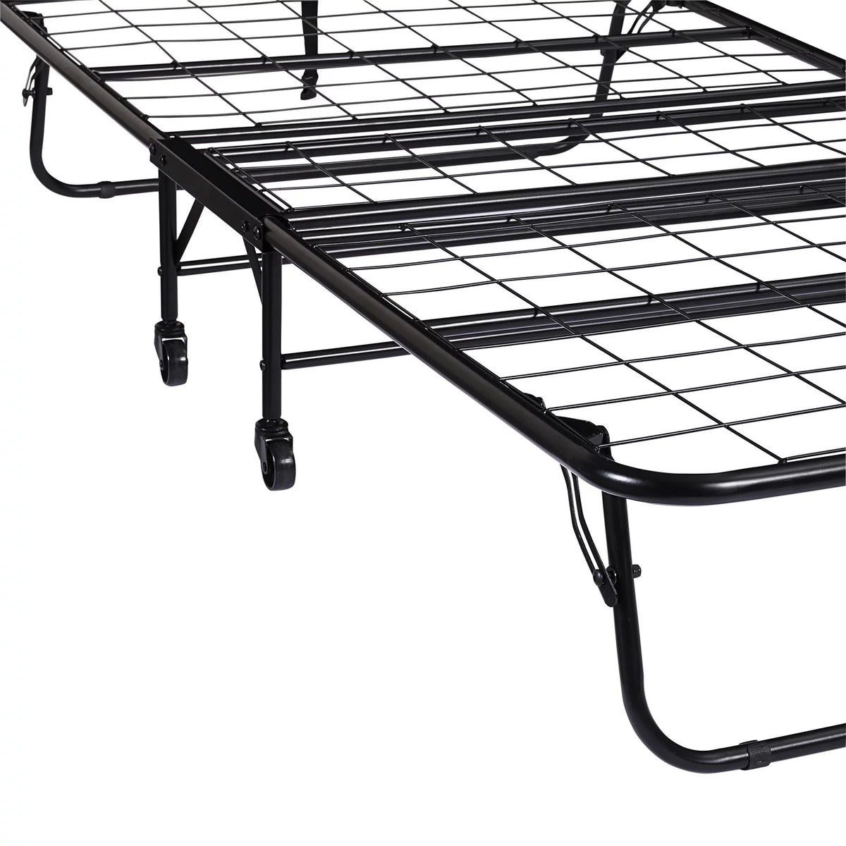 Folding Rollaway Guest Bed with 5 Inch Mattress, Twin B4480