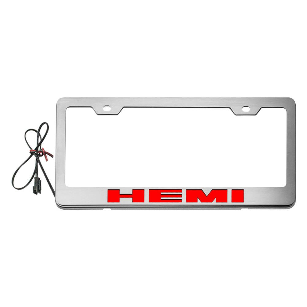 Rear Tag Frame Red T930565