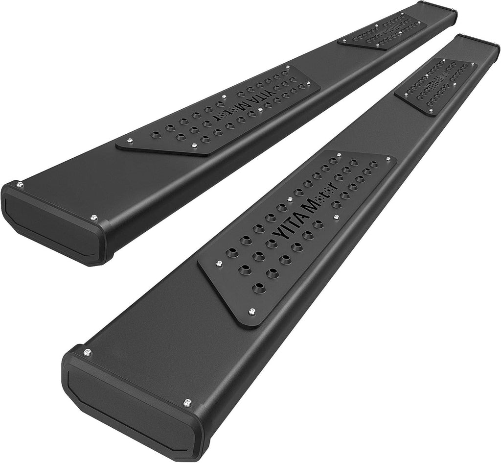 Black Powder Coated Drop Side Steps Running Boards Q545
