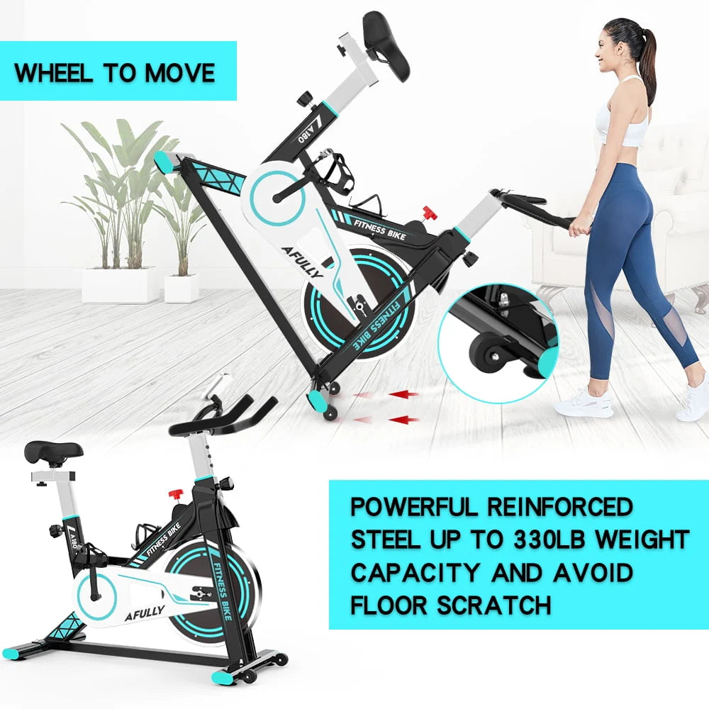 Indoor Cycling Exercise Bike 35 Lbs Flywheel Y3143