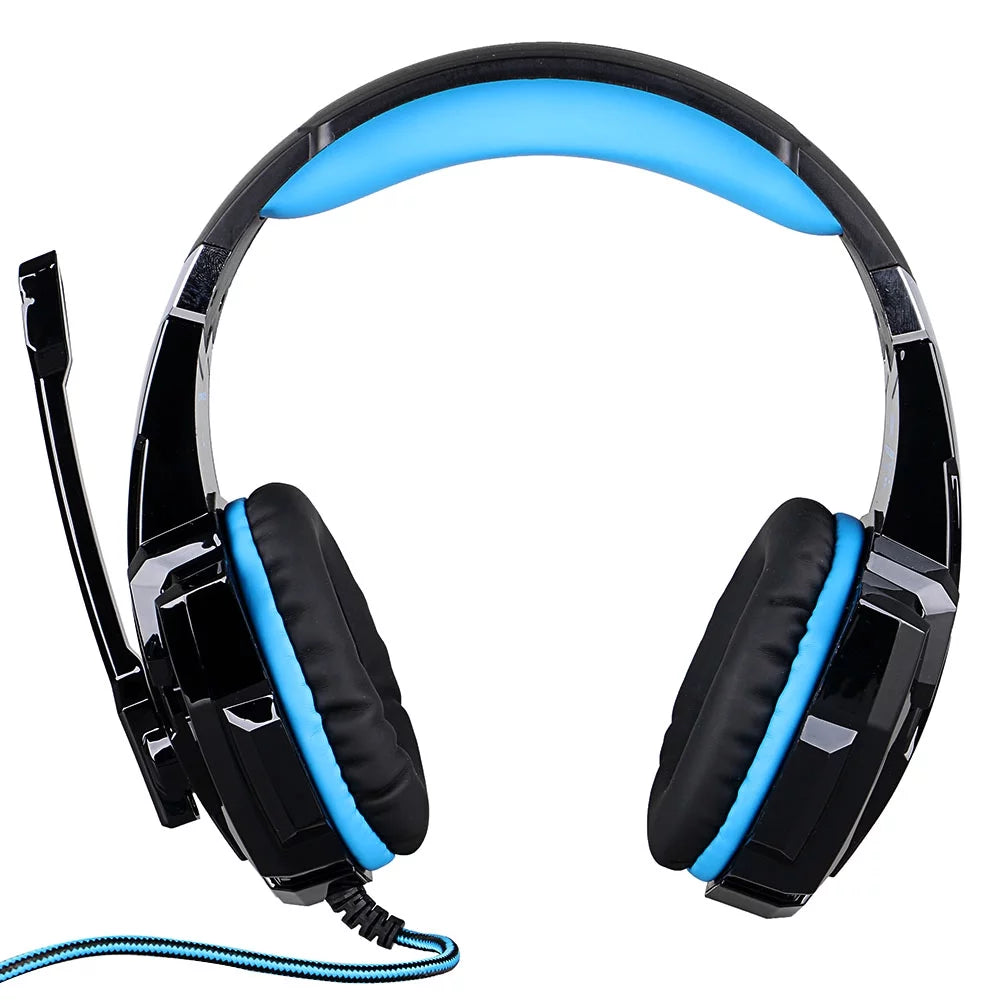 3.5mm Gaming Headphone Over Ear Headset with Mic J29347